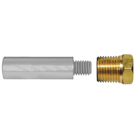 TECNOSEAL E2 Pencil Zinc w/Brass Cap TEC-E2-C
